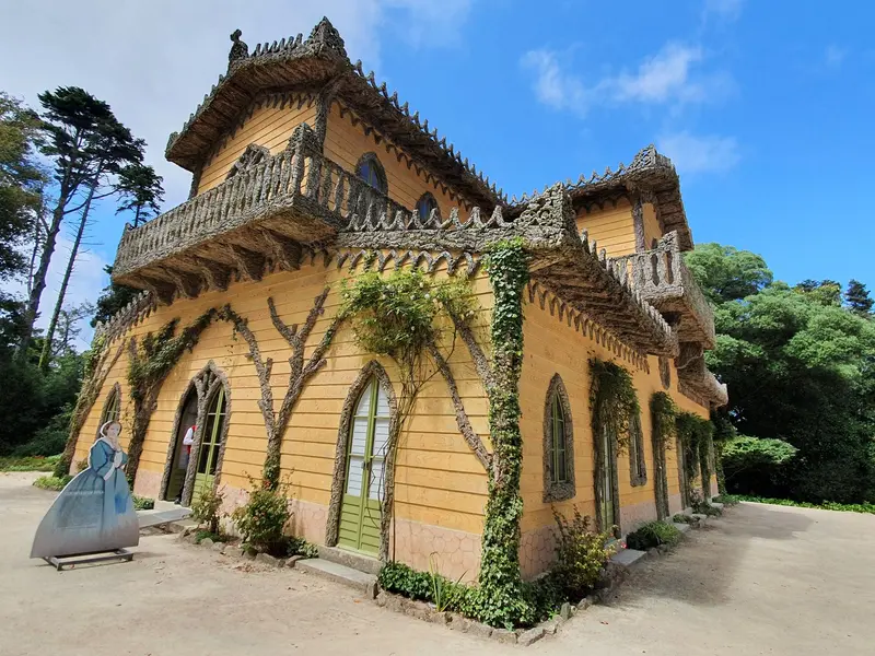 Chalet da Condessa d’Edla, casa de estilo alpino no Parque da Pena